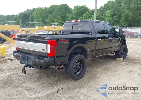 2019 Ford F-250 Platinum from USA, damaged, VIN 1FT7W2BT3KED98410